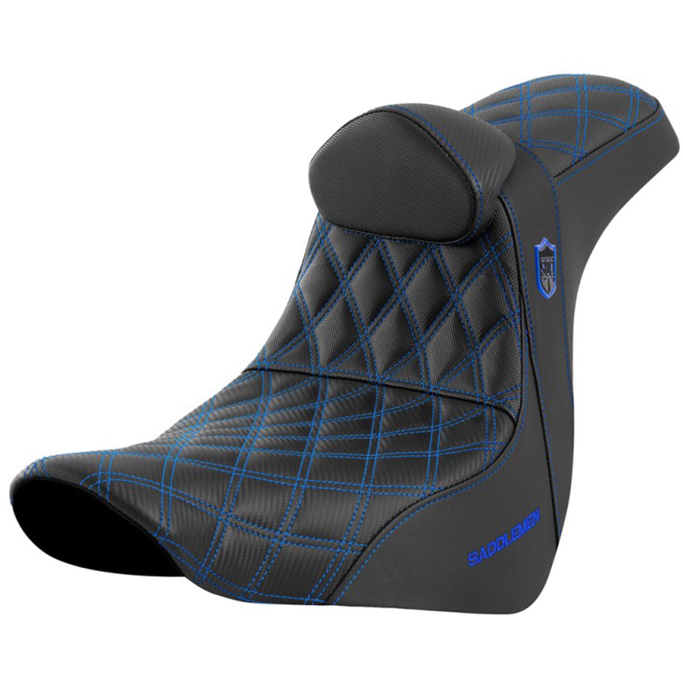 Saddlemen 2018-2026 Low Rider FXLR/FLXRS/FLXRST, Sport Glide FLSB Pro Series SDC Performance Gripper Seat w/ Lumbar Rest Seat Motorcycle Accessories-0802