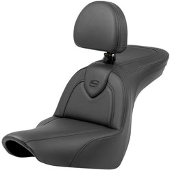 Saddlemen 2018-2026 Low Rider FXLR/FXLRS/FXLRST, Sport Glide FLSB RoadSofa Seat with Driver's Backrest Motorcycle Accessories