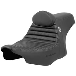 Saddlemen 2024-26 Road Glide / Street Glide | 2023-26 CVO Road Glide / Street Glide Pro Series SDC Performance Tuck ‘N Roll Seat with Driver's Lumbar Rest Motorcycle Accessories