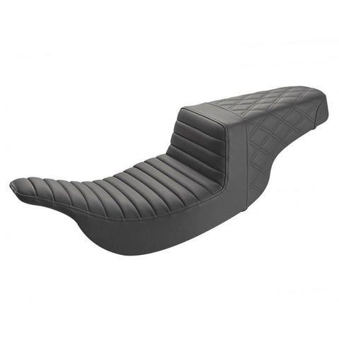 Saddlemen 1997-2007 FLHT & FLTR Step-Up Front TR & Rear LS Seat Motorcycle Accessories-0801