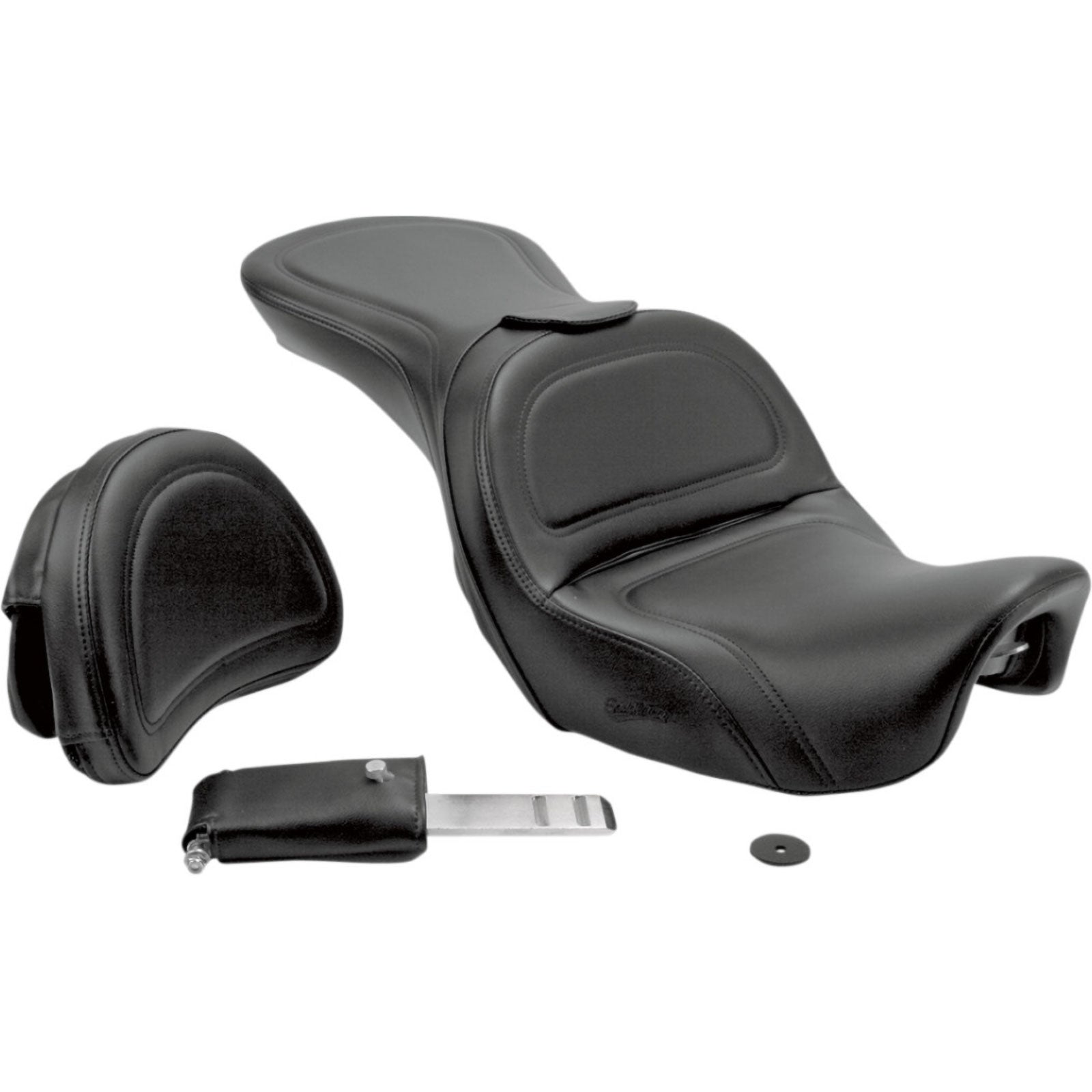 Saddlemen 2006-2017 FXD, FXDWG, FLD Dyna Explorer Ultimate Comfort Seat With Driver's Backrest Motorcycle Accessories-0803