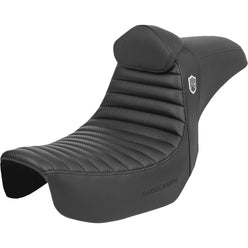 Saddlemen 2006-2017 FXD, FXDWG, FLD Dyna Pro Series SDC Performance Tuck ‘N Roll Seat with Driver's Lumbar Rest Motorcycle Accessories