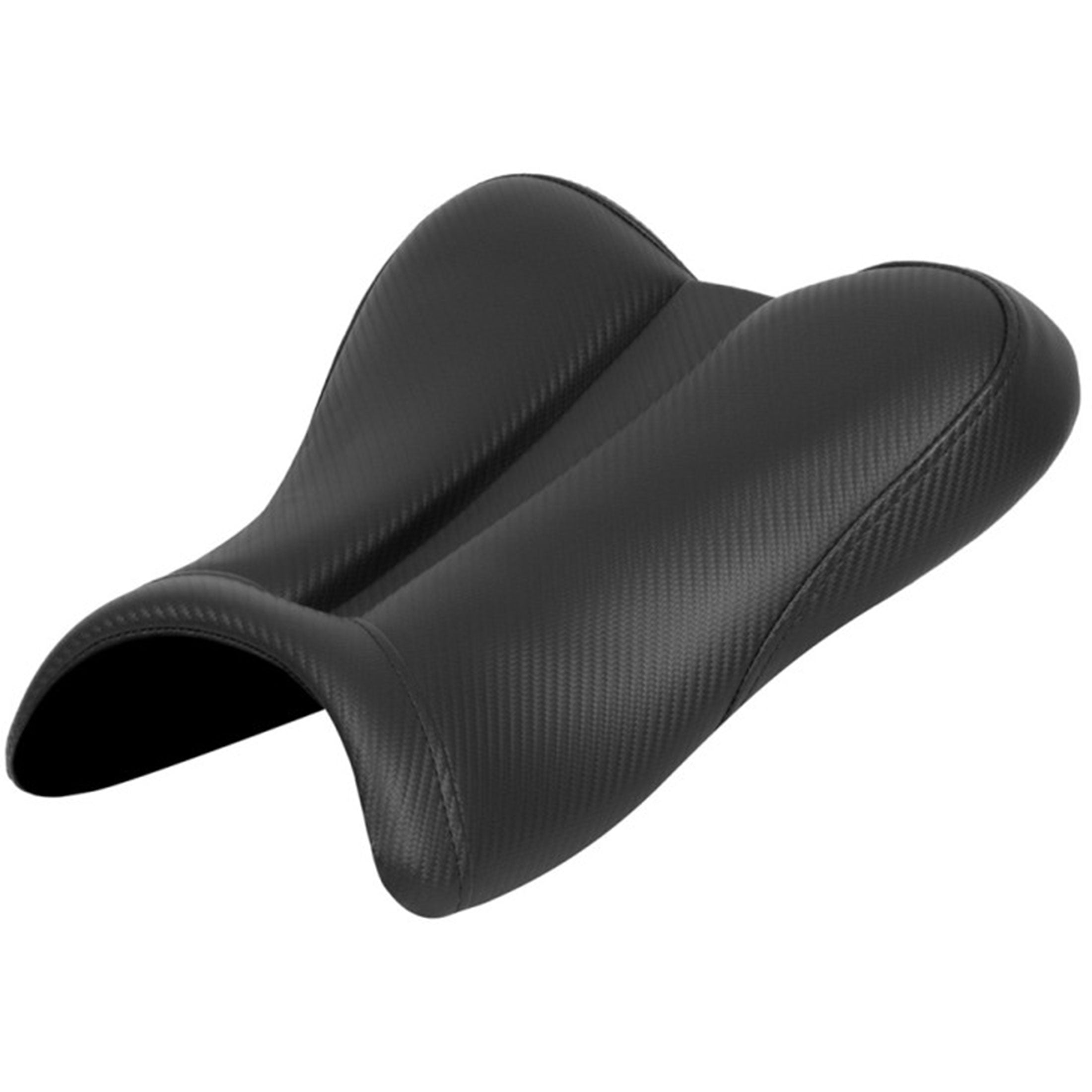 Saddlemen 2008-2009 GSX-R600/750 Track CF Solo Seat with Matching Pillion Cover Motorcycle Accessories-0810