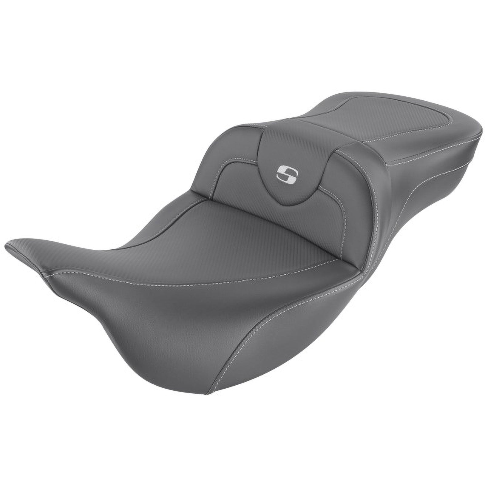 Saddlemen 2008-2024 FLHR, FLHT, FLHX & FLTR Extended Reach Roadsofa CF Seat Motorcycle Accessories-0801