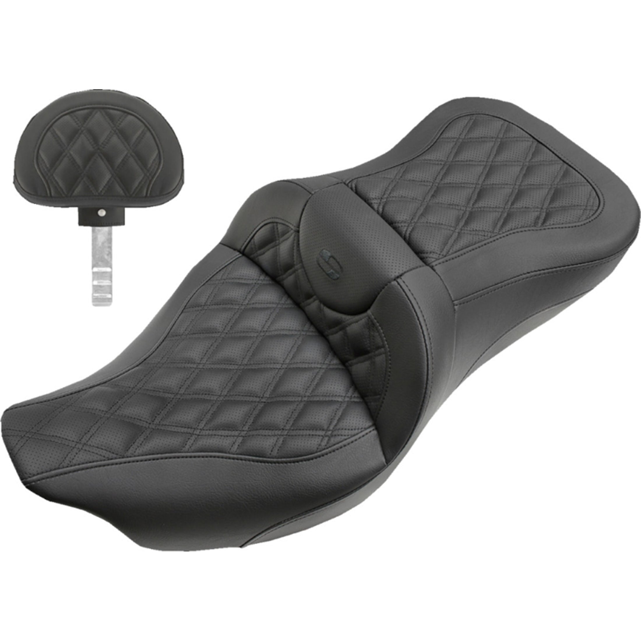 Saddlemen 2010-2016 R6 GP-V1 Solo Seat with Matching Pillion Cover Motorcycle Accessories-0810