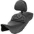 Saddlemen 2008-2024 FLHR, FLHT, FLHX & FLTR Extended Reach Roadsofa TR CF Seat with Driver's Backrest Motorcycle Accessories