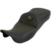 Saddlemen 2008-2024 FLHR, FLHT, FLHX & FLTR Roadsofa DS Extended Reach Seat Motorcycle Accessories