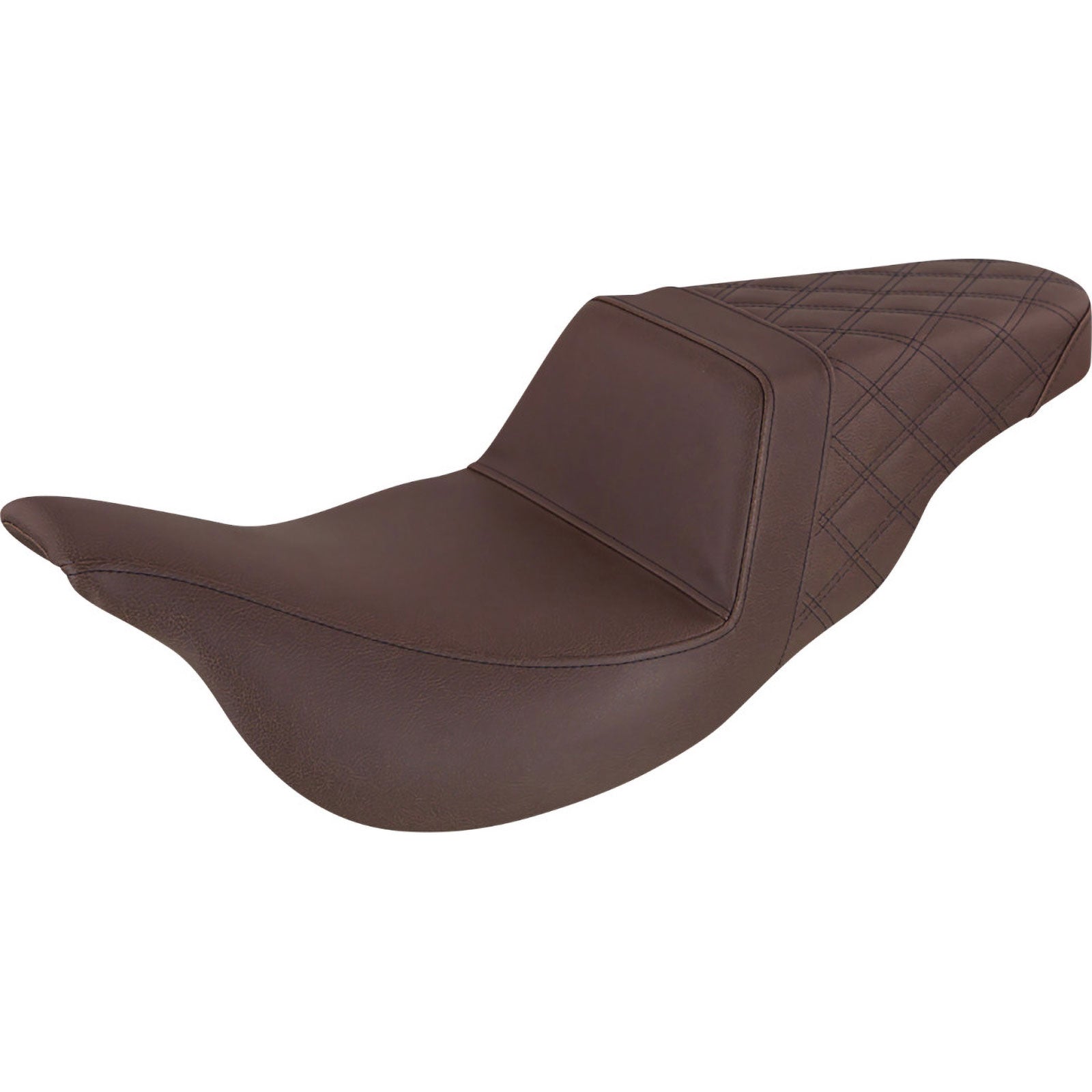 Saddlemen 2008-2024 FLHR, FLHT, FLHX & FLTR Step-Up Rear LS Seat Motorcycle Accessories-0801