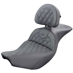 Saddlemen 2014-2025 Chieftain/Springfield/Roadmaster/2014-20 Chief Roadsofa LS Seat with Driver's Backrest Motorcycle Accessories