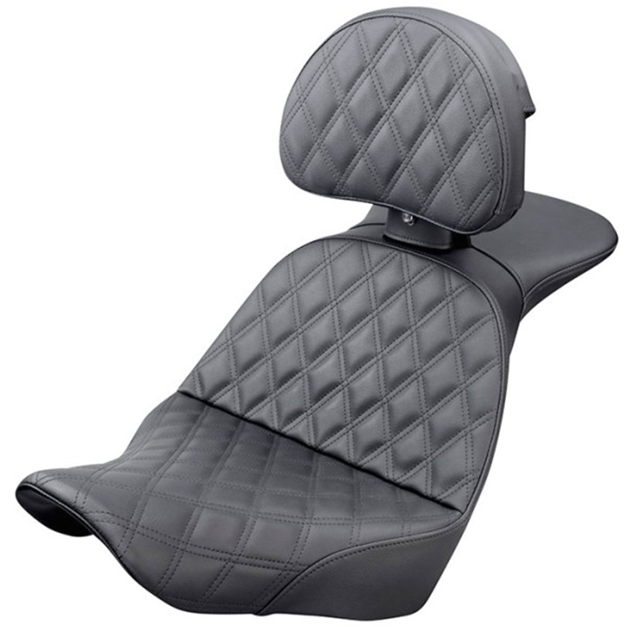 Saddlemen 2018-2025 Low Rider FXLR/FXLRS/FXLRST, Sport Glide FLSB Explorer LS Seat with Driver's Backrest Motorcycle Accessories-0802