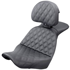 Saddlemen 2018-2025 Low Rider FXLR/FXLRS/FXLRST, Sport Glide FLSB Explorer LS Seat with Driver's Backrest Motorcycle Accessories