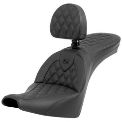 Saddlemen 2018-2026 Softail Street Bob FXBB/S, Standard FXST RoadSofa LS Seat with Driver's Backrest Motorcycle Accessories