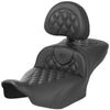 Saddlemen 2024-25 Road Glide / Street Glide, 2023-25 CVO Road Glide / Street Glide RoadSofa CF LS Ext Reach Seat with Driver Backrest Motorcycle Accessories