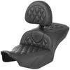 Saddlemen 2024-25 Road Glide / Street Glide, 2023-25 CVO Road Glide / Street Glide RoadSofa CF LS Seat with Drivers Backrest Motorcycle Accessories