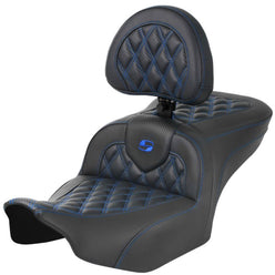 Saddlemen 2024-25 Road Glide / Street Glide, 2023-25 CVO Road Glide / Street Glide RoadSofa CF LS Seat with Drivers Backrest Motorcycle Accessories