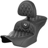 Saddlemen 2024-25 Road Glide / Street Glide, 2023-25 CVO Road Glide / Street Glide RoadSofa CF LS Seat with Drivers Backrest Motorcycle Accessories