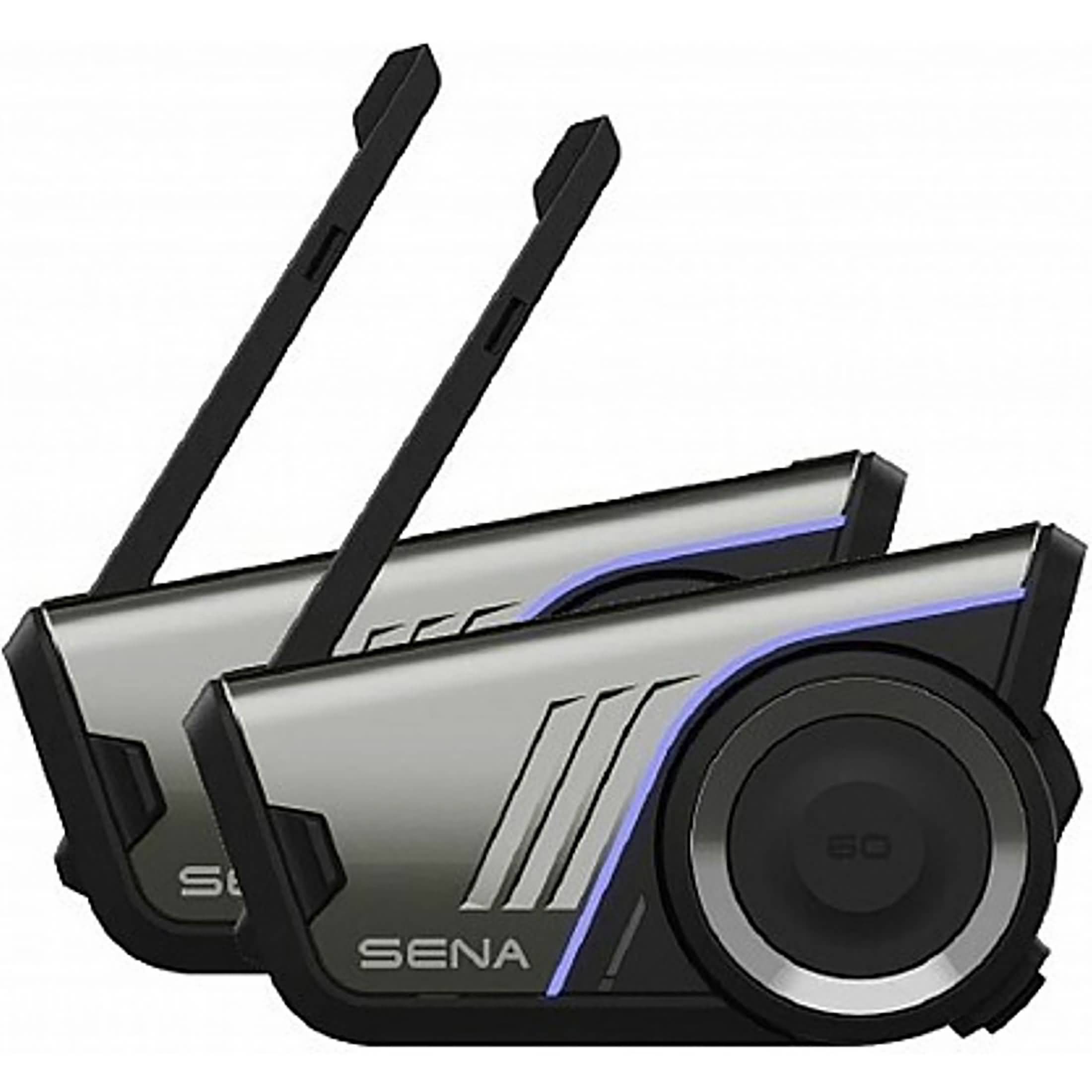 Sena 60S Bluetooth System W/ Harmon Kardon Sound Dual Pack Communication Head Set Accessories-843
