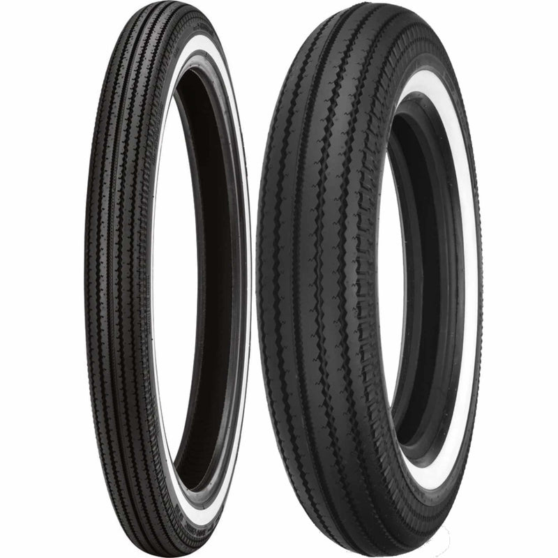 Shinko 270 Super Classic White Wall 18" Front/Rear Street Tires