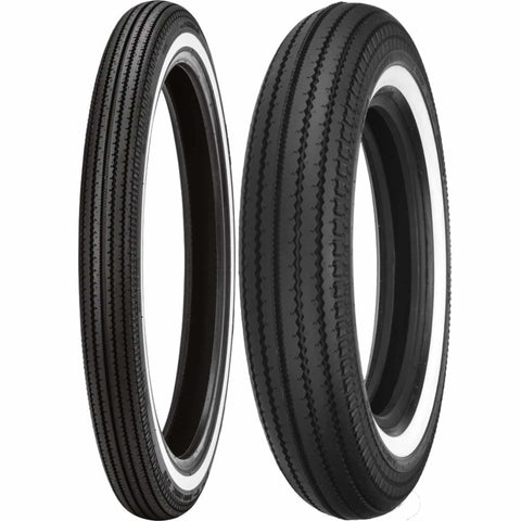 Shinko 270 Super Classic White Wall 16" Front/Rear Street Tires-87-4621