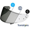 Shoei CWR-1 Transitions Pinlock Ready Face Shield Helmet Accessories
