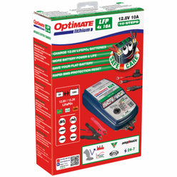 Tecmate OptiMate™ Lithium LFP 4S Battery Charger and Maintainer Motorcycle Tool Accessories
