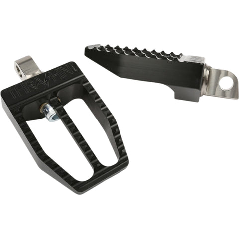 Thrashin Supply 1984 to Current Harley Mount Militant Peg Harley-Davidson Cruiser Footpegs-1620