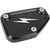 Thrashin Supply 2024+ Touring Front Brake Reservoir Cap Twice Cut Harley-Davidson Cruiser Motorcycle Accessories