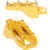 Thrashin Supply Dyna/FXR/Sportster/Touring/Softail Aggressor Harley-Davidson Cruiser Footpegs