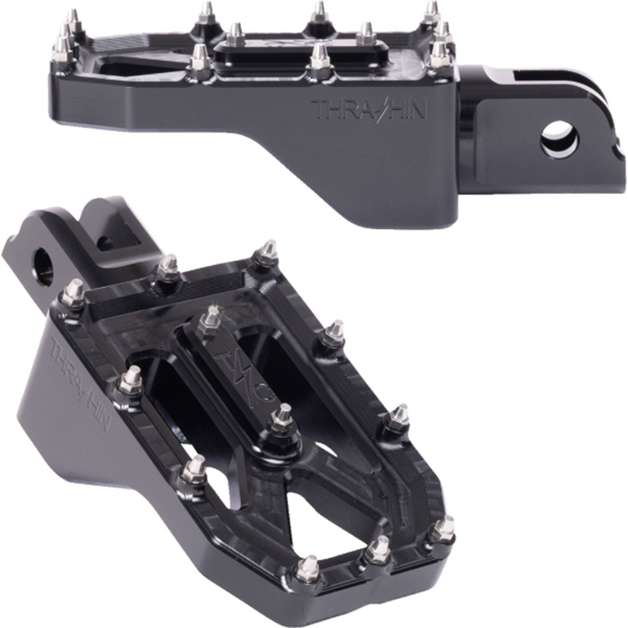 Thrashin Supply M8 Softail Front Aggressor Harley-Davidson Cruiser Footpegs-1620