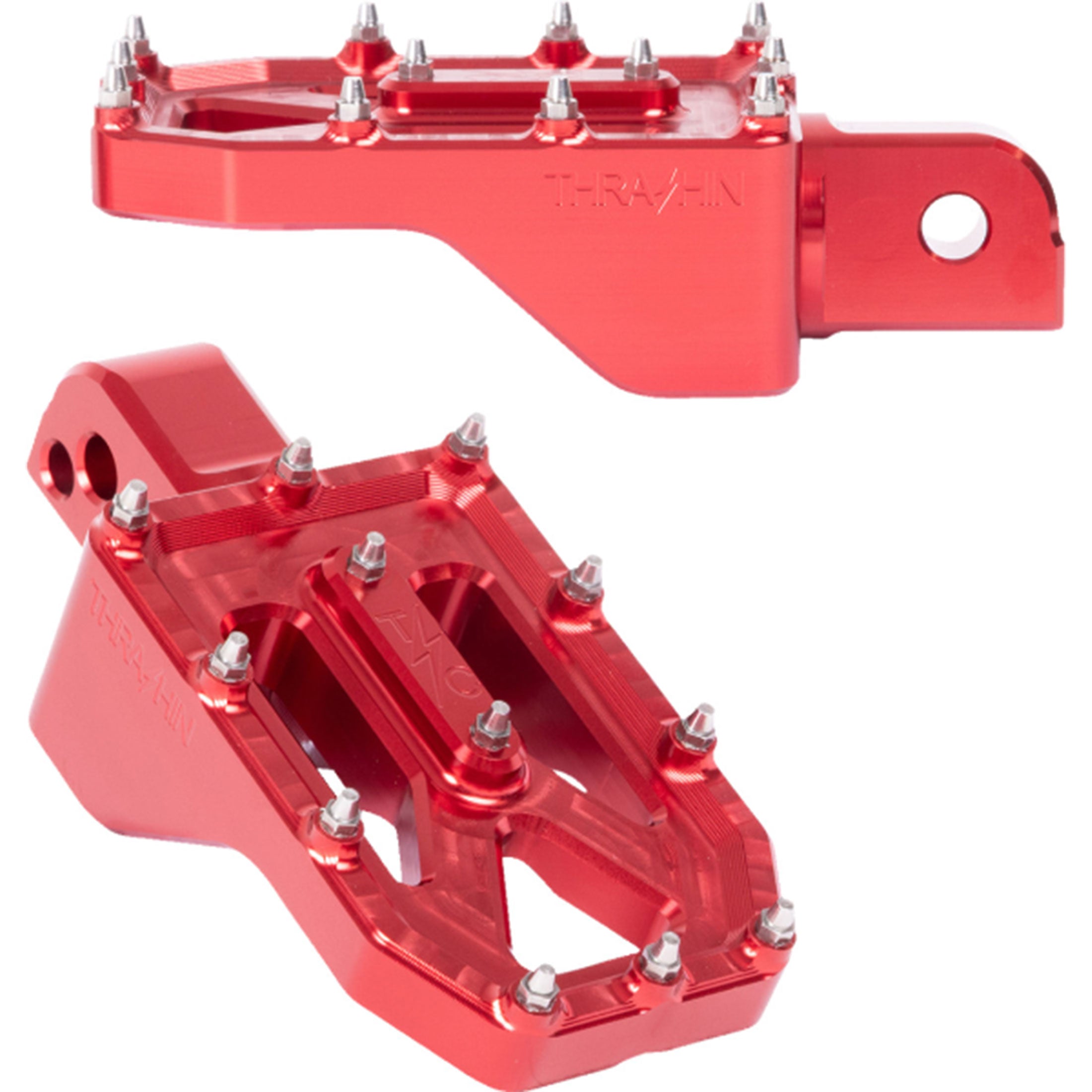 Thrashin Supply M8 Softail Rear Aggressor Harley-Davidson Cruiser Footpegs-1620