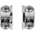 Thrashin Supply Speedway Clutch / Brake Perch Clamp Harley-Davidson Cruiser Motorcycle Accessories