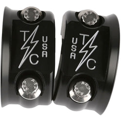 Thrashin Supply Twice Cut Brake / Clutch Perch Clamp Harley-Davidson Cruiser Motorcycle Accessories