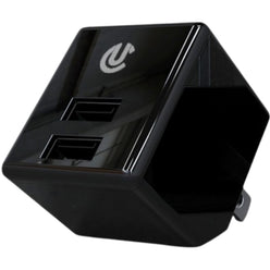 UClear Dual Port AC/USB Charge Adapter Communication Head Set Accessories