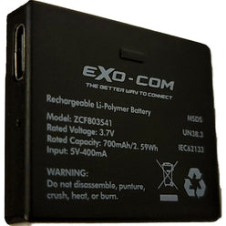 UClear Exo-Com Replacement Battery Accessories