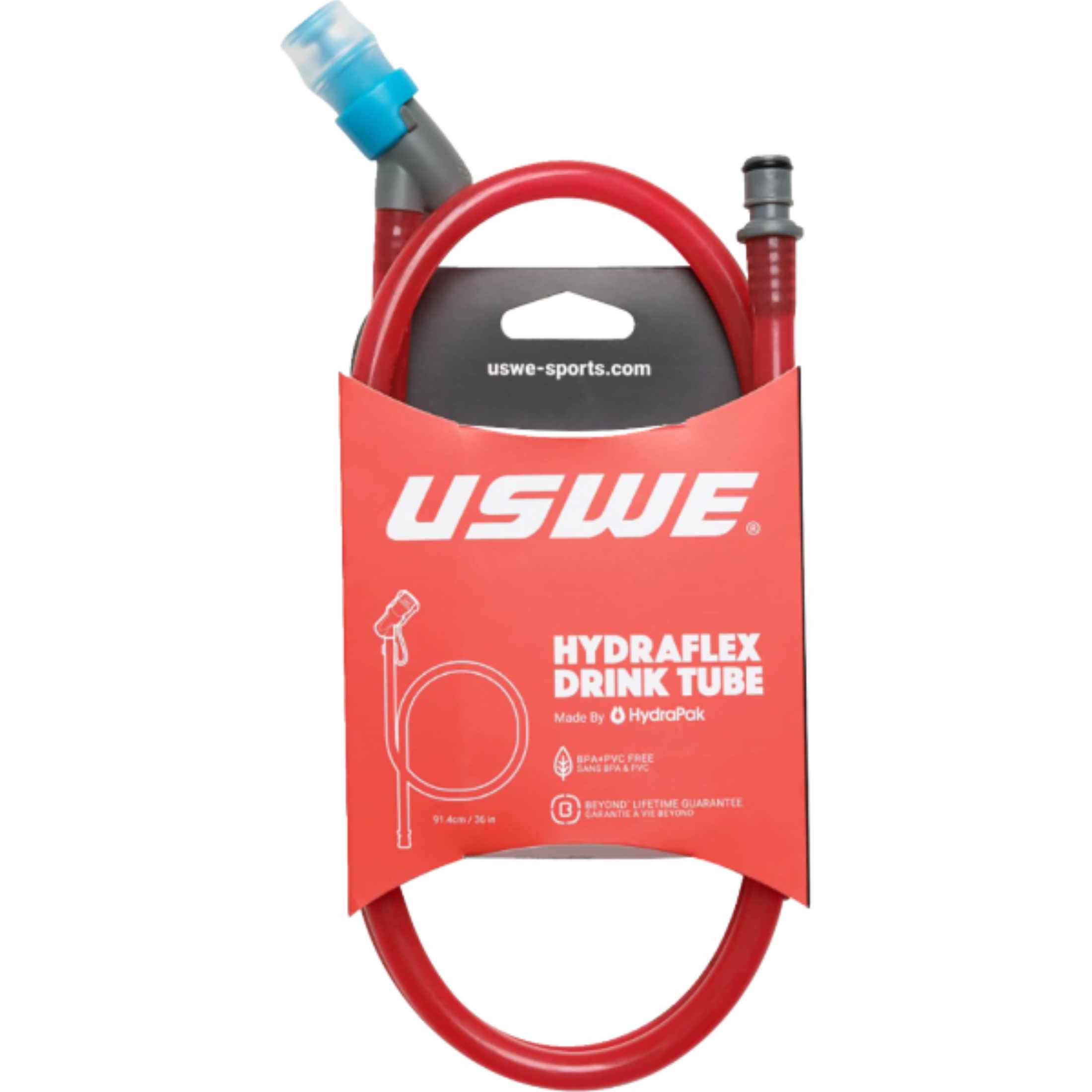 USWE Hydraflex Drink Tube Kit Luggage Accessories - Red