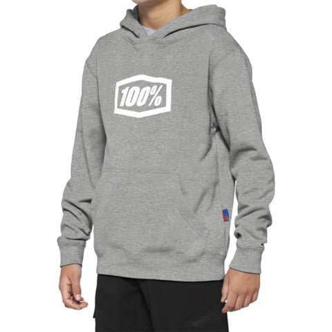 100% Icon Youth Boys Hoody Pullover Sweatshirts-3052