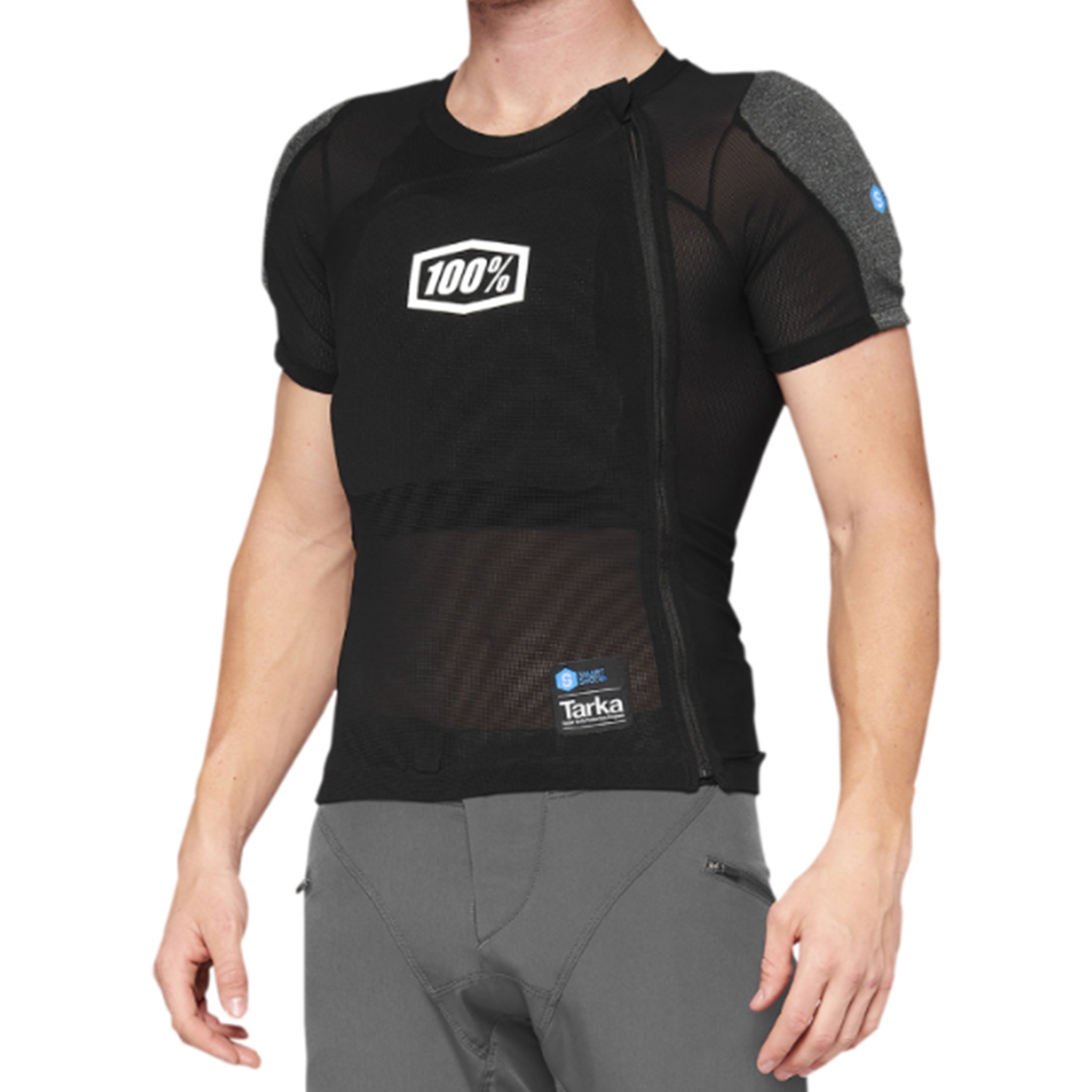 100% Tarka Base Layer SS Shirt Adult MTB Body Armor-2701
