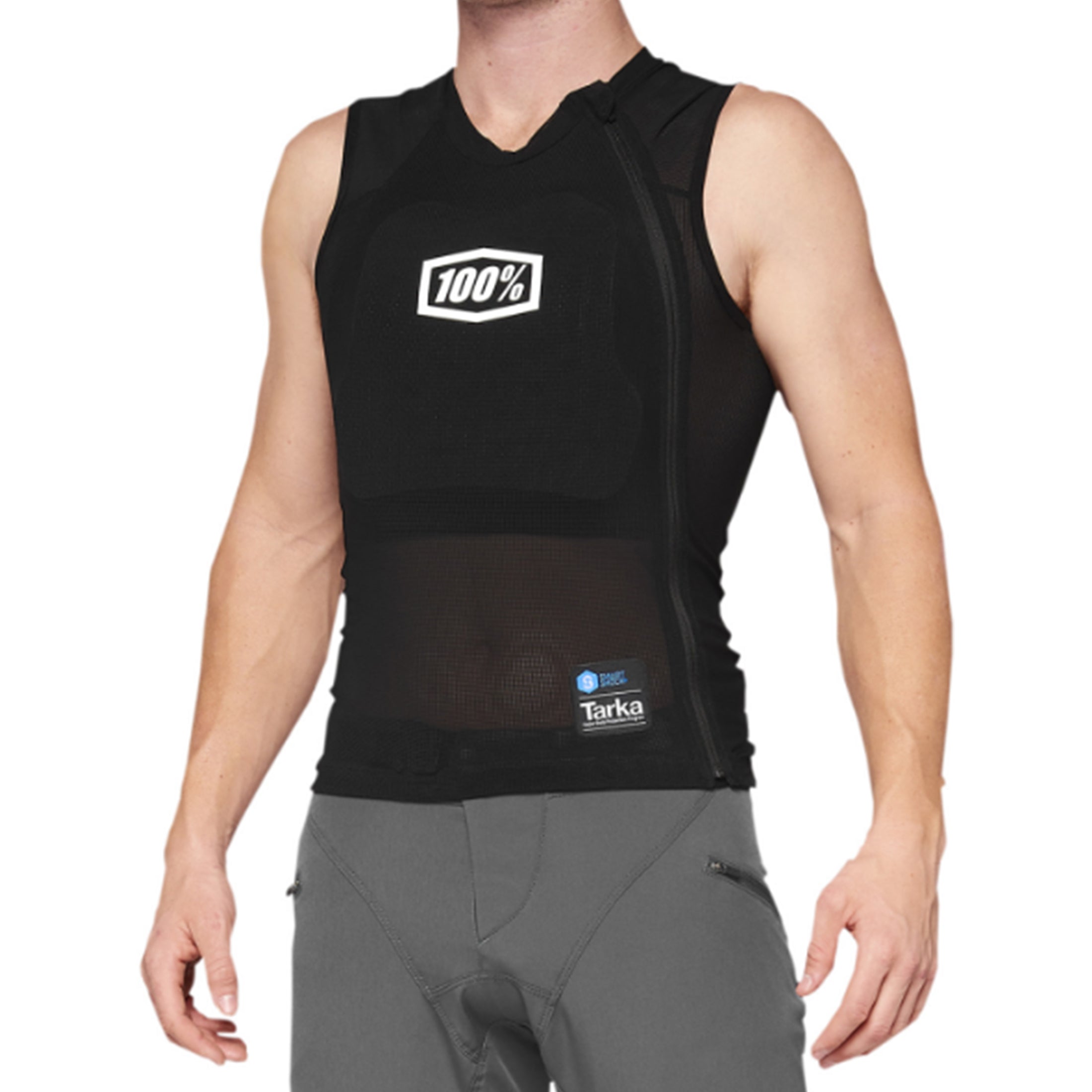 100% Tarka Base Layer Vest Shirt Adult MTB Body Armor-2701