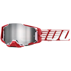 100% Armega Oversized Deep Red Adult Off-Road Goggles