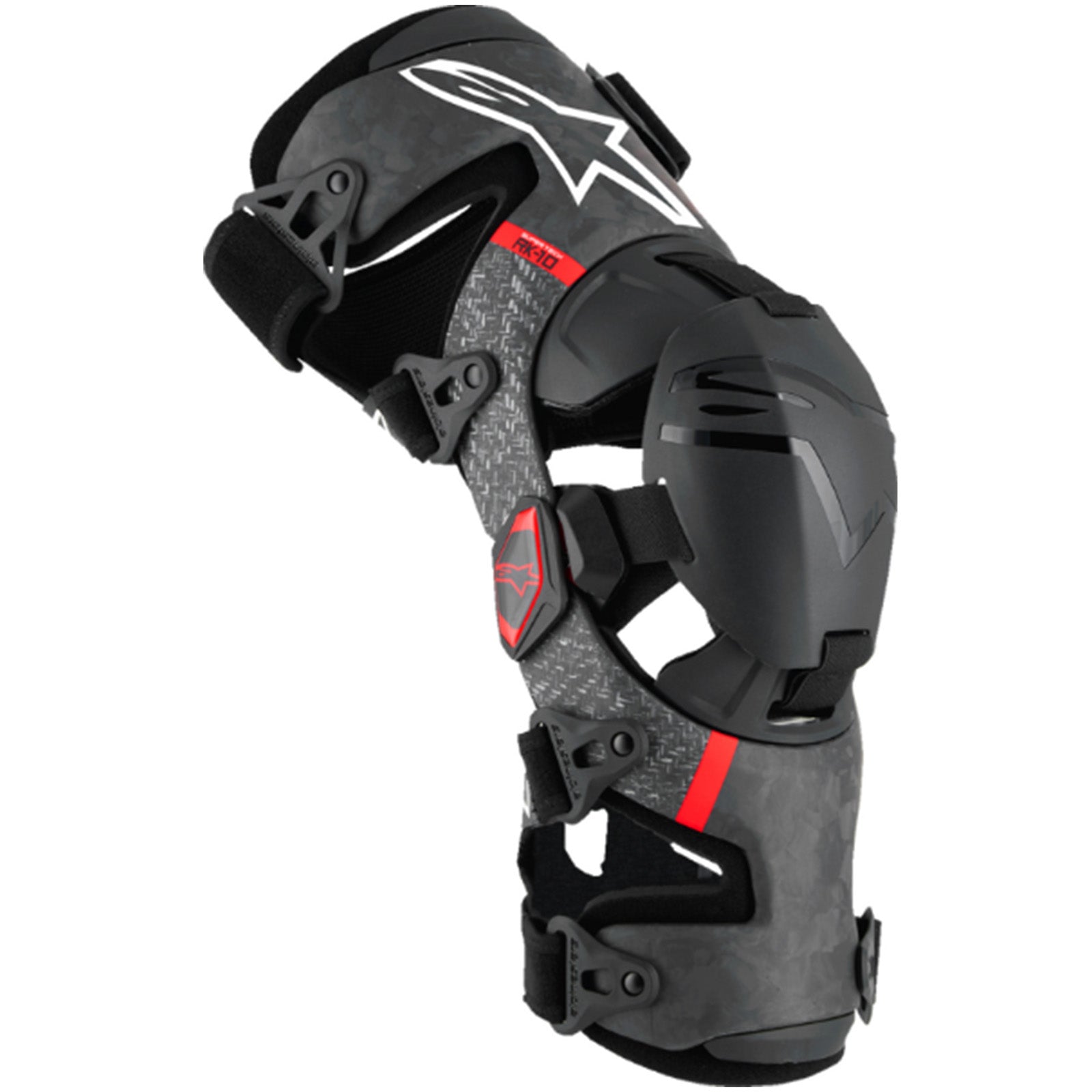 Alpinestars Supertech RK-10 Plasma Knee Braces Adult Off-Road Body Armor-2704