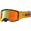 Alpinestars Vision 8 Amber Mirror Adult Off-Road Goggles