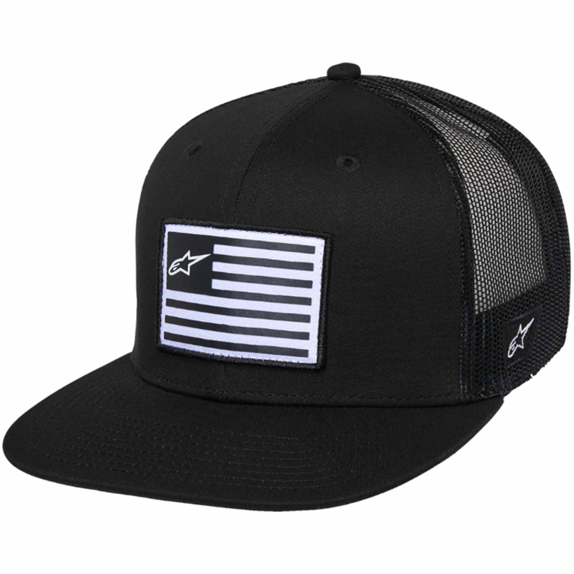 Alpinestars Flag Flat Men's Trucker Adjustable Hats-2501