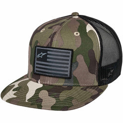 Alpinestars Flag Flat Men's Trucker Adjustable Hats