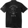American Biker Sam Contrast Stitch Shop Men's Button Up Short-Sleeve Shirts