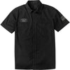 American Biker Sam Contrast Stitch Shop Men's Button Up Short-Sleeve Shirts