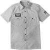 American Biker Sam Contrast Stitch Shop Men's Button Up Short-Sleeve Shirts