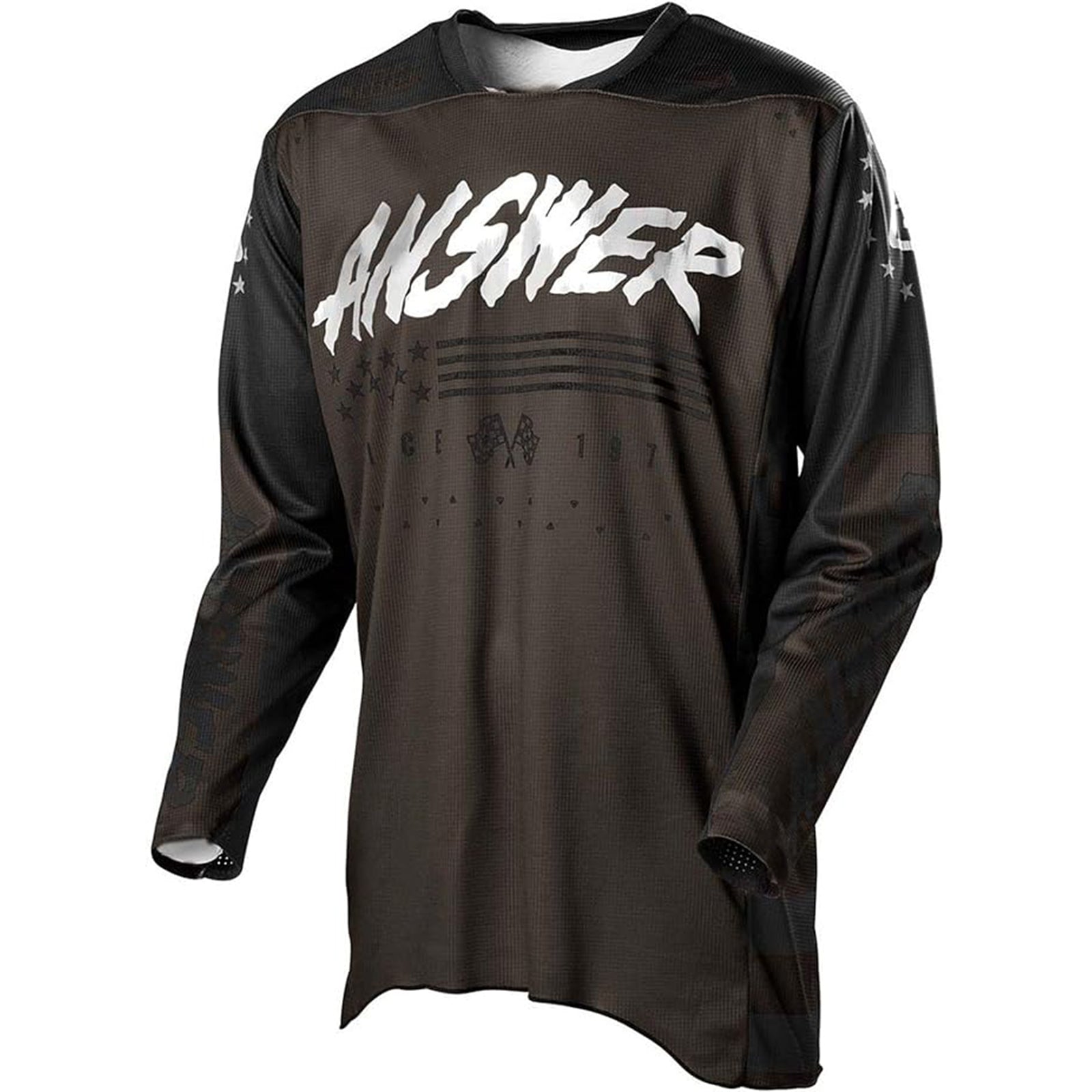 Answer Racing A21 Elite Redzone LS Men's Off-Road Jerseys-445672