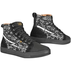 Cortech Slayer Canvas Skulls Shoes Men's Street Boots