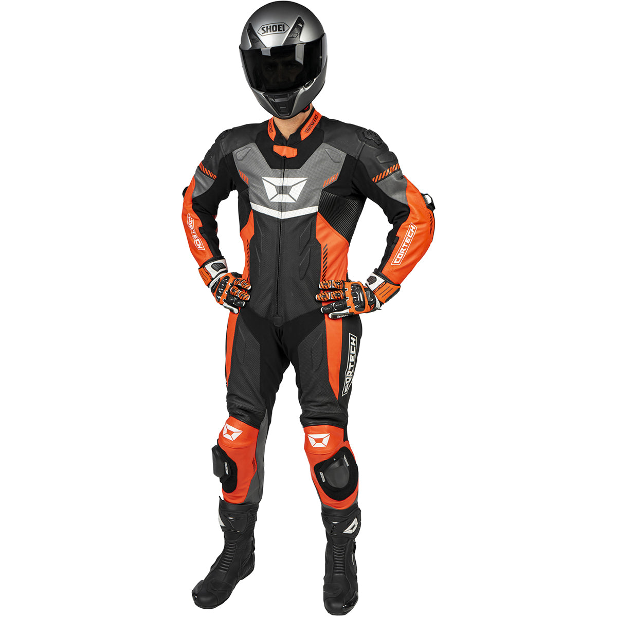 Cortech Revo Sport Air 1-Piece Men's Street Race Suits-8990