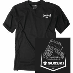 Factory Effex Suzuki Track Men's Short-Sleeve Shirts